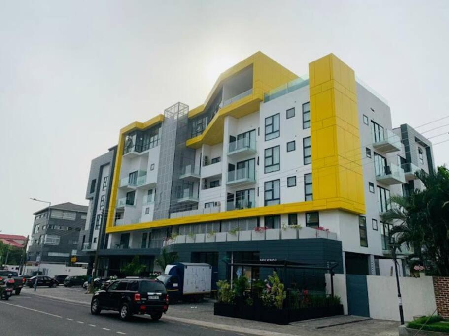 Luxury Labone Edge 2-Bedroom Apartment In Accra - Fivehills Homes Buitenkant foto