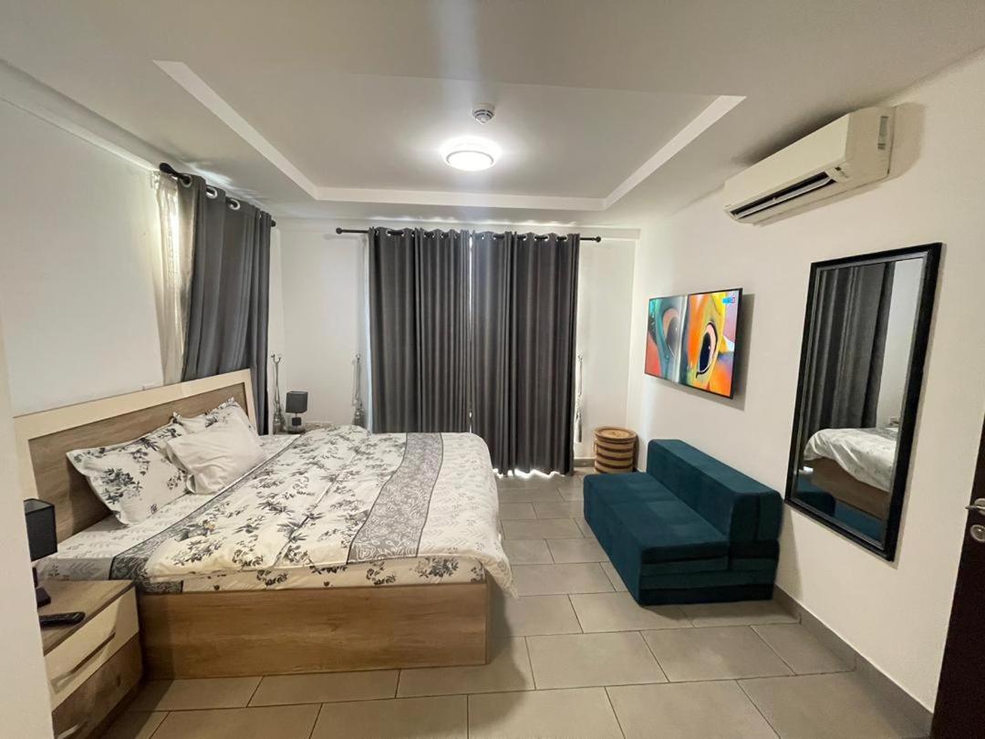 Luxury Labone Edge 2-Bedroom Apartment In Accra - Fivehills Homes Buitenkant foto